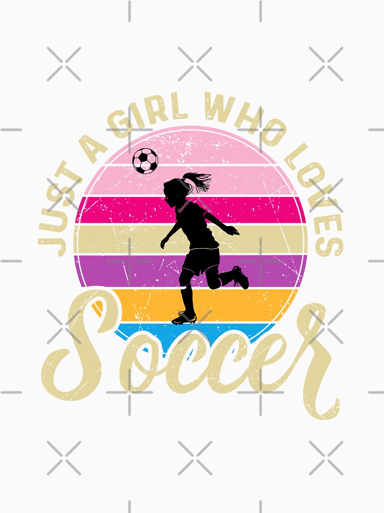 Soccer Player Girl by Rosaliartbook