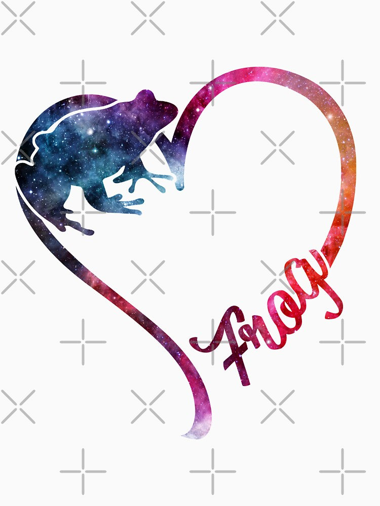 Animal Heart Frog Galaxy by luytkaka