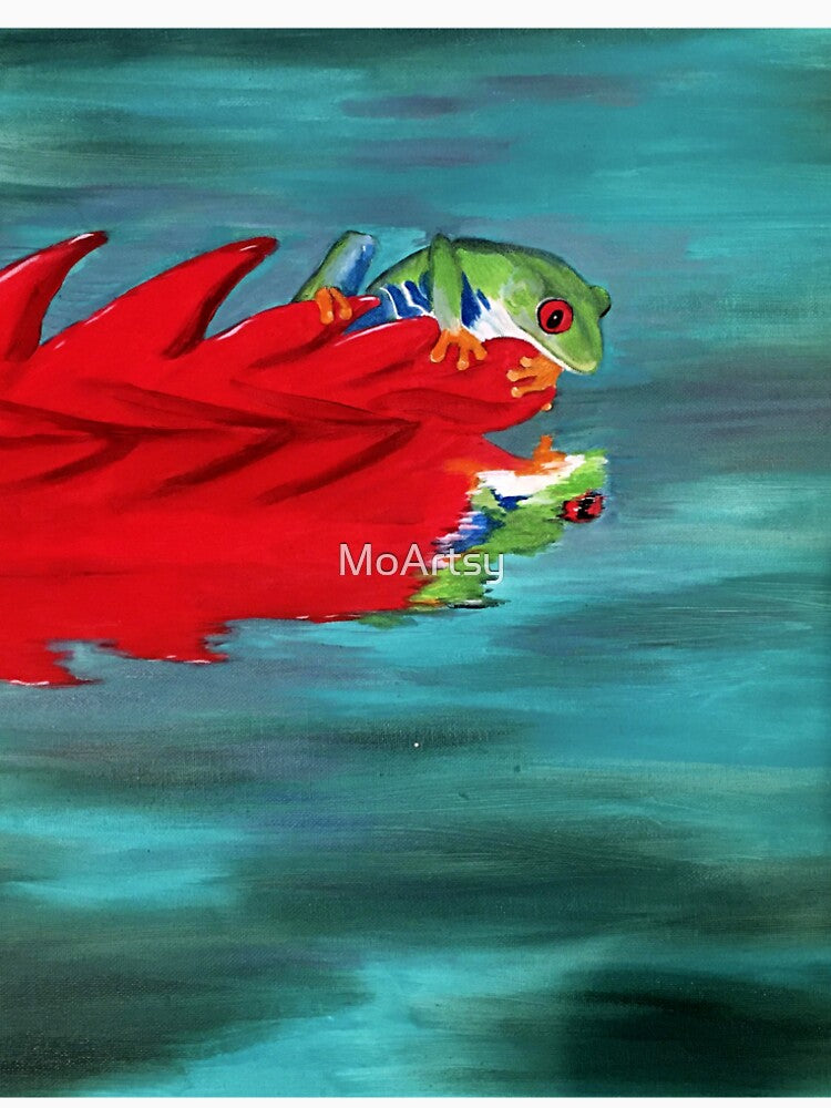 Frog Reflection by MoArtsy