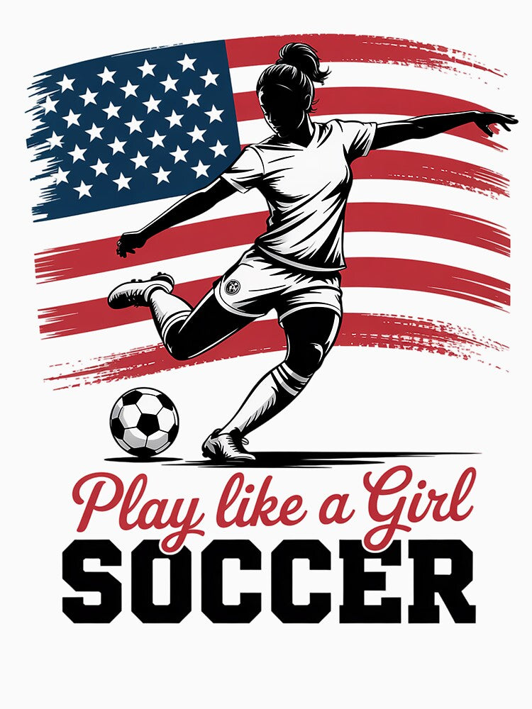 Play Like A Girl Soccer by HeinzanoWeno
