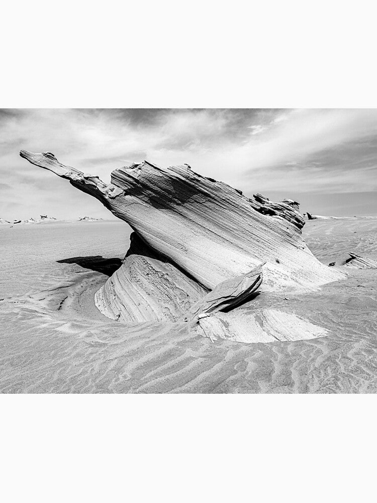 Artistic Al Wathba sand stones or Fossil Dunes, the Art and Creation of Nature, in the desert of Abu Dhabi. United Arab Emirates. by DavidGabisPhoto