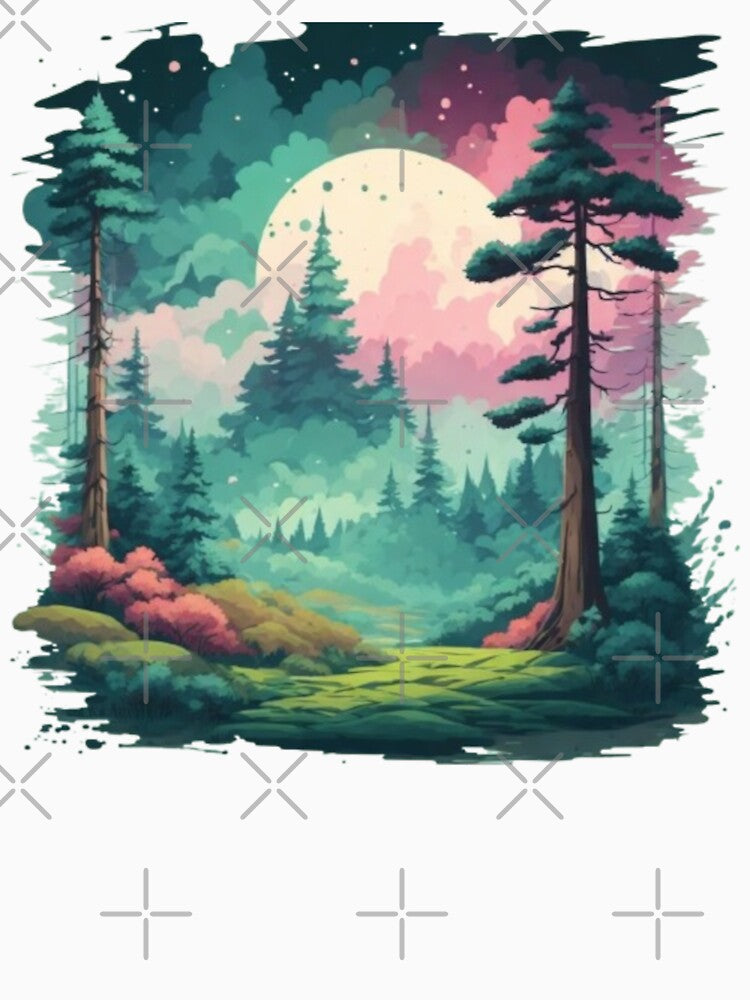 003 Pine Forest by Alexis Art Collection