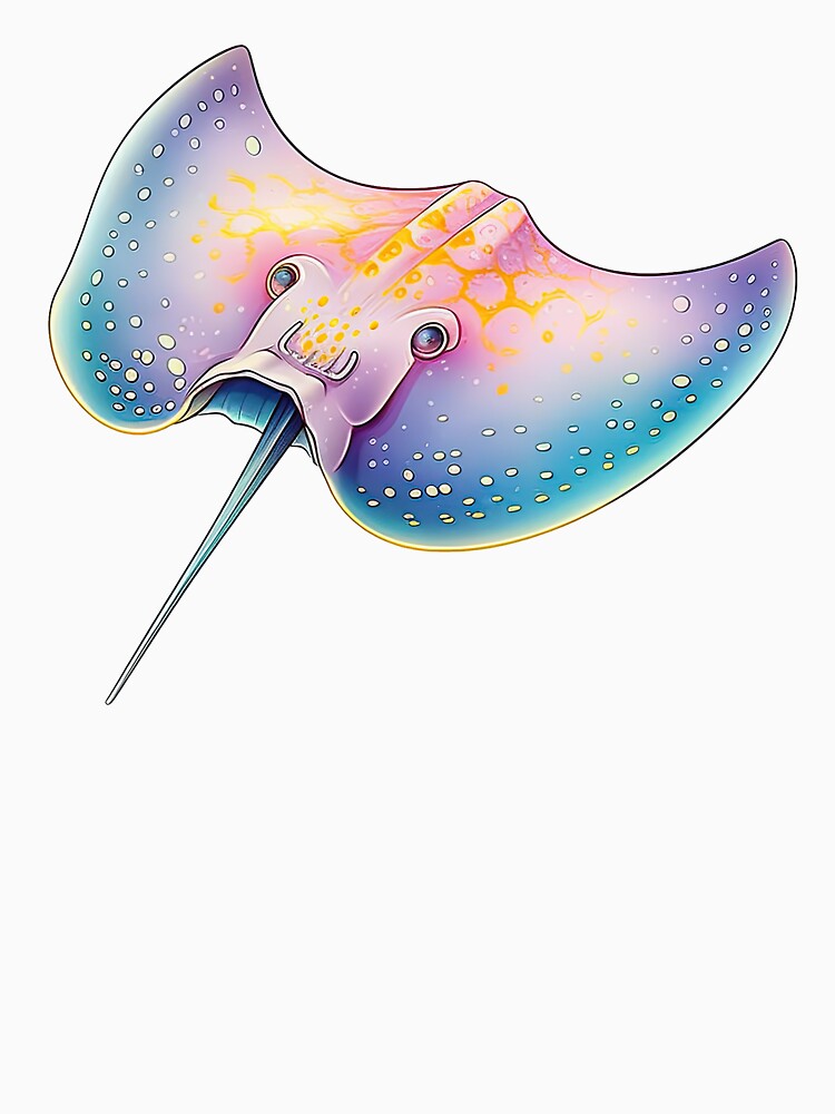 Vivid Painterly Stingray by UtterlyCutterly