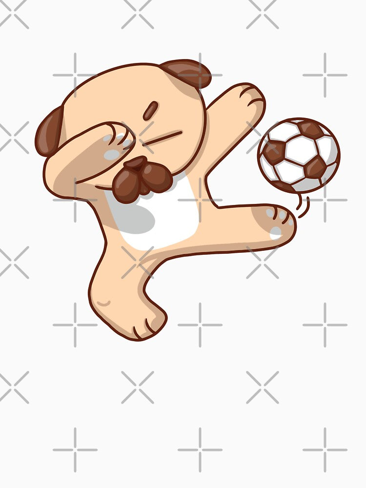 Dog soccer football player by DerSenat