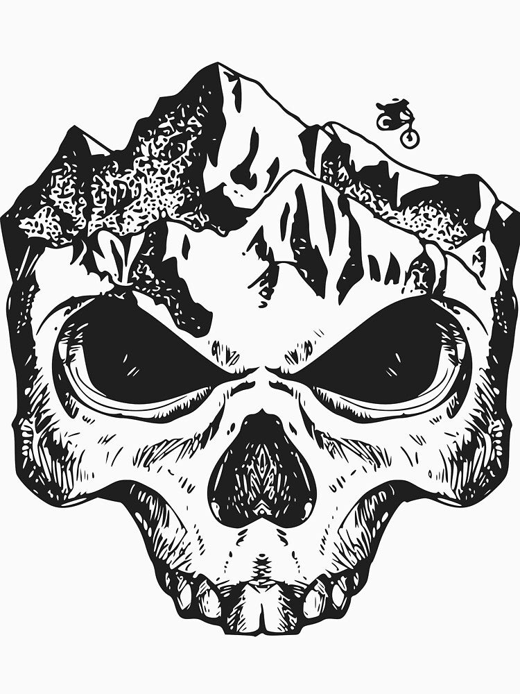 Mountain Skull by asmmdesign