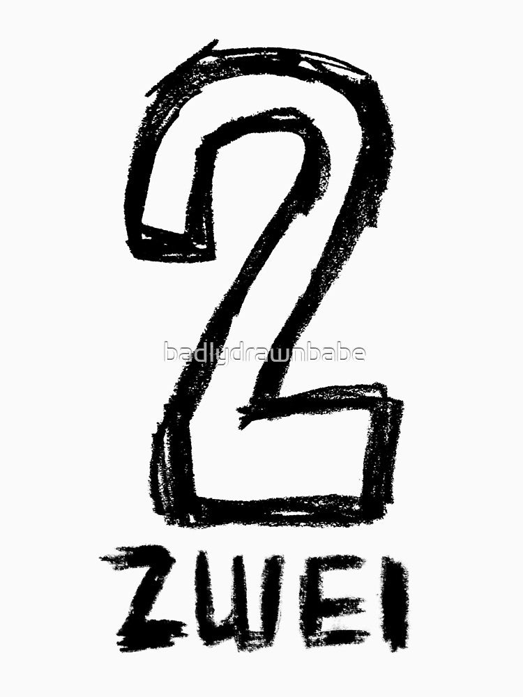Number 2, German Number Two by badlydrawnbabe