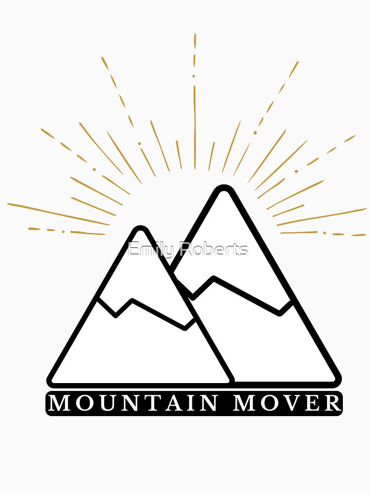 Mountain mover Christian Bible verse by Emily Roberts