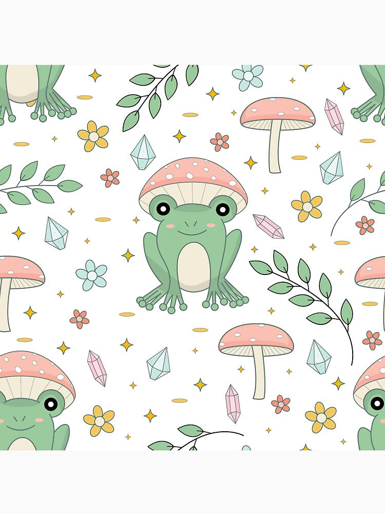 Frog Gem Mushroom Flower by FlossieShop96