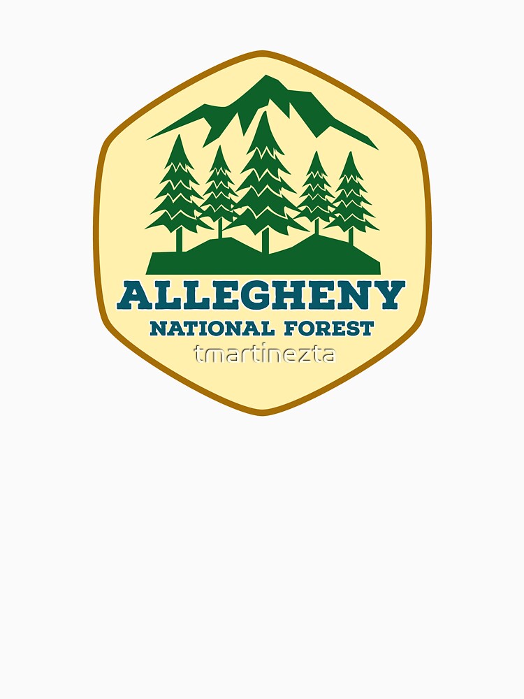 Allegheny National Forest Pennsylvania Vintage Retro Hiking, Camping Adventure by tmartinezta