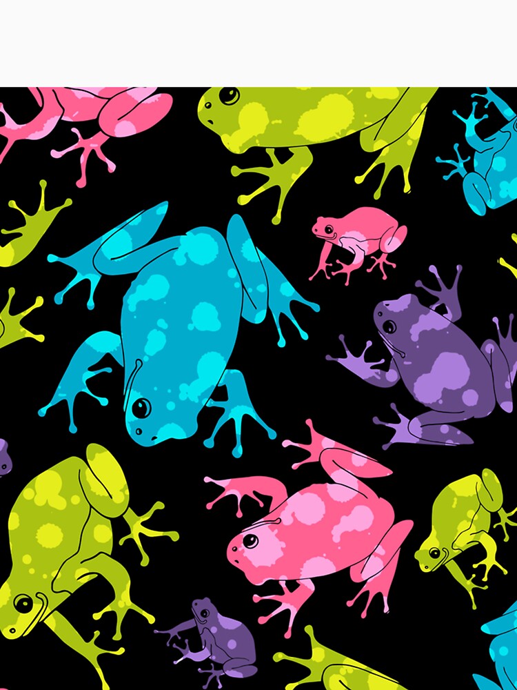 Harmonious frog pattern by JoycePruit