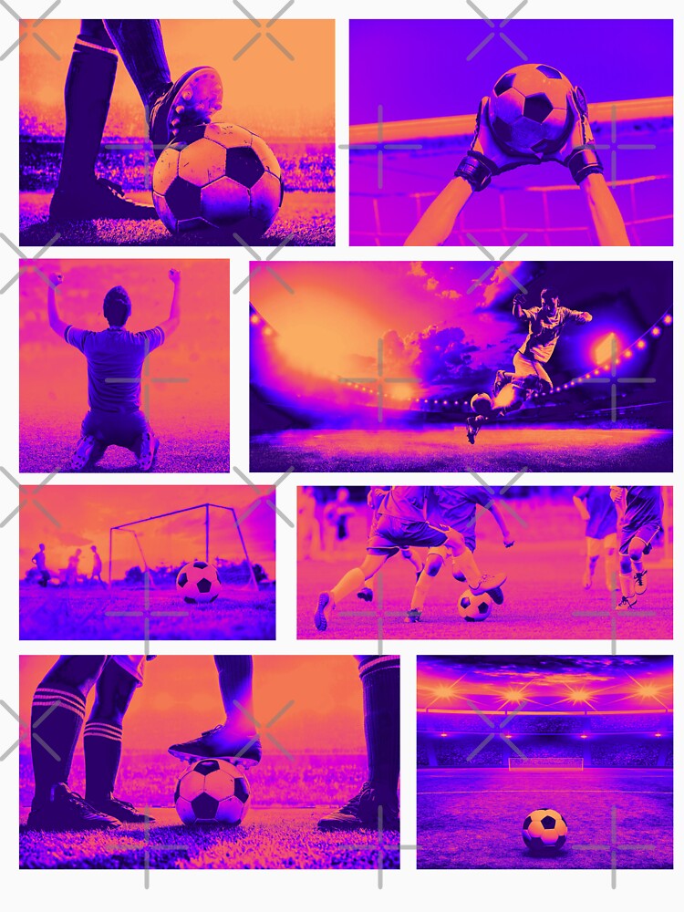 Soccer Field Photo - Ultimate Hypebeast Sunset Design For Any Coach, Leader Or Soccer Player by Vibbin4Life33