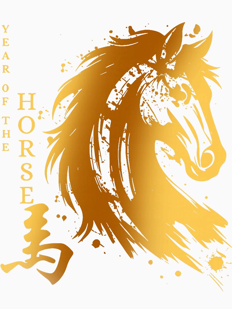 Chinese New Year 2026 Golden Horse Celebration by Han1986