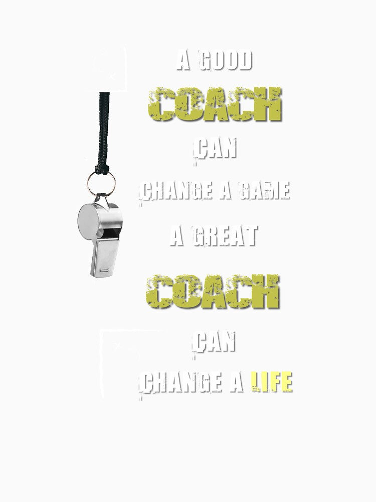 A Good Coach Can Change a Game. Gifts Coach by XRelize