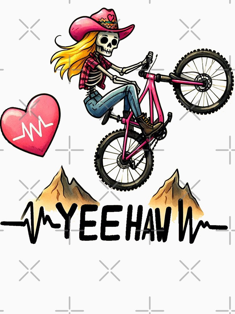 Mountain Bike Bicycle Skeleton by maximinano100k