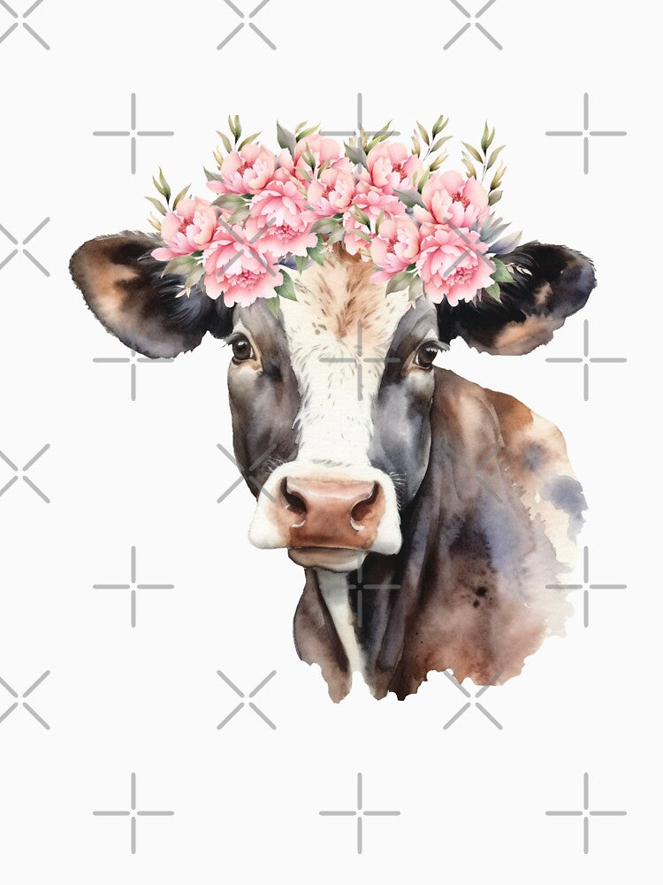 Cow flower crown by hexchen09