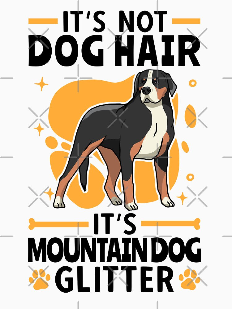This is Mountain Dog Glitter Swiss Mountain Dog by madgrfx