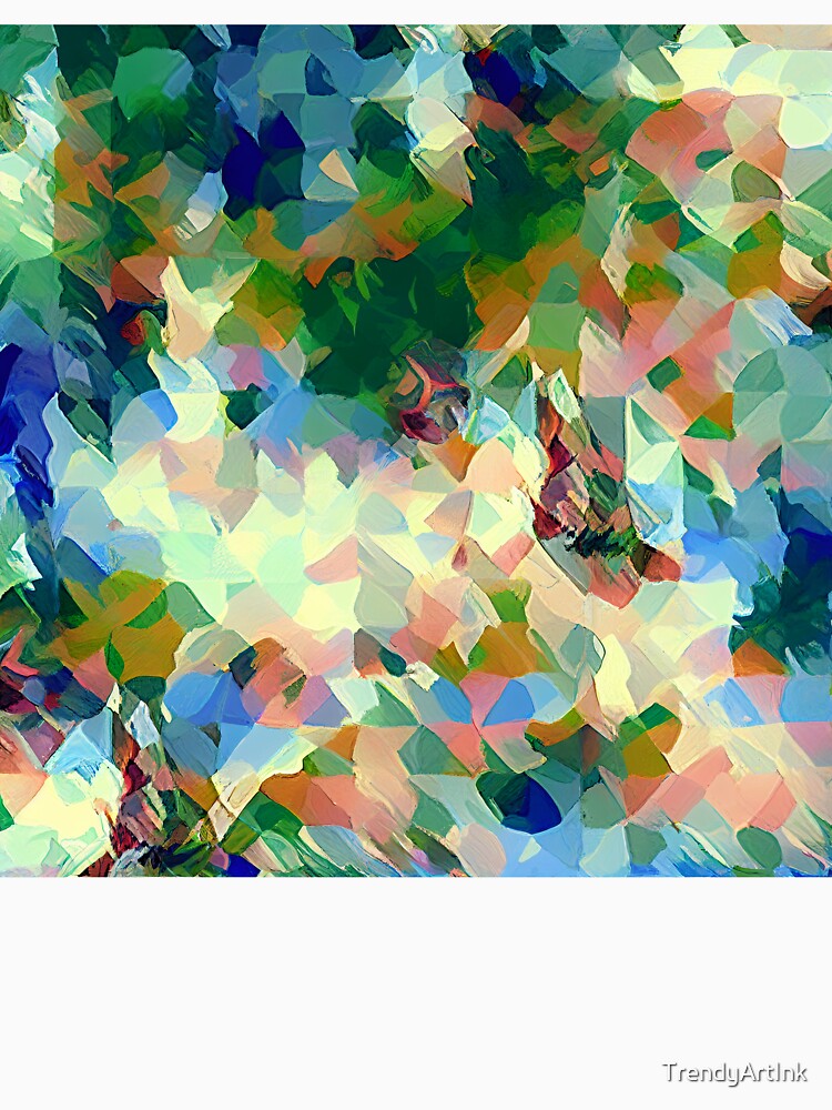 Abstract forest pattern by TrendyArtInk