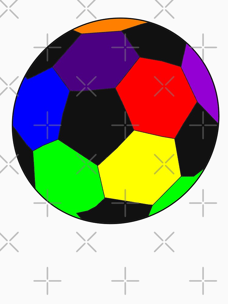 Colorful Soccer Balls Drawing by RioCariocaClub