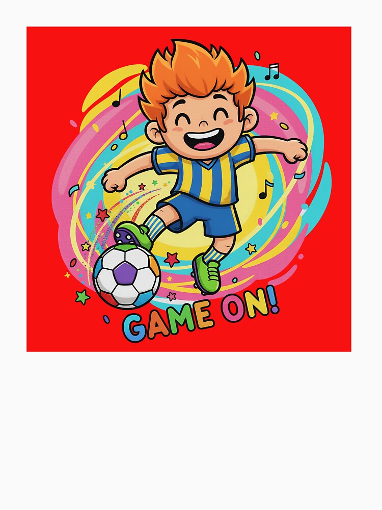 Game On Soccer Kid by WG AMAZING DESIGN