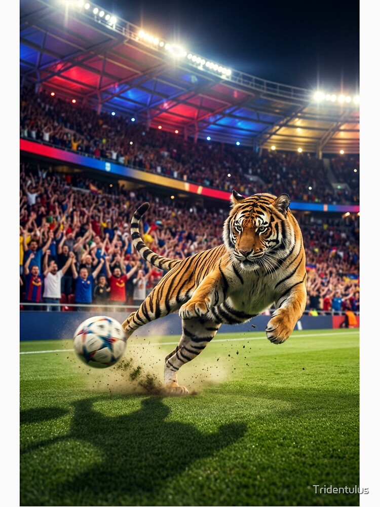 Soccer Tiger by Tridentulus