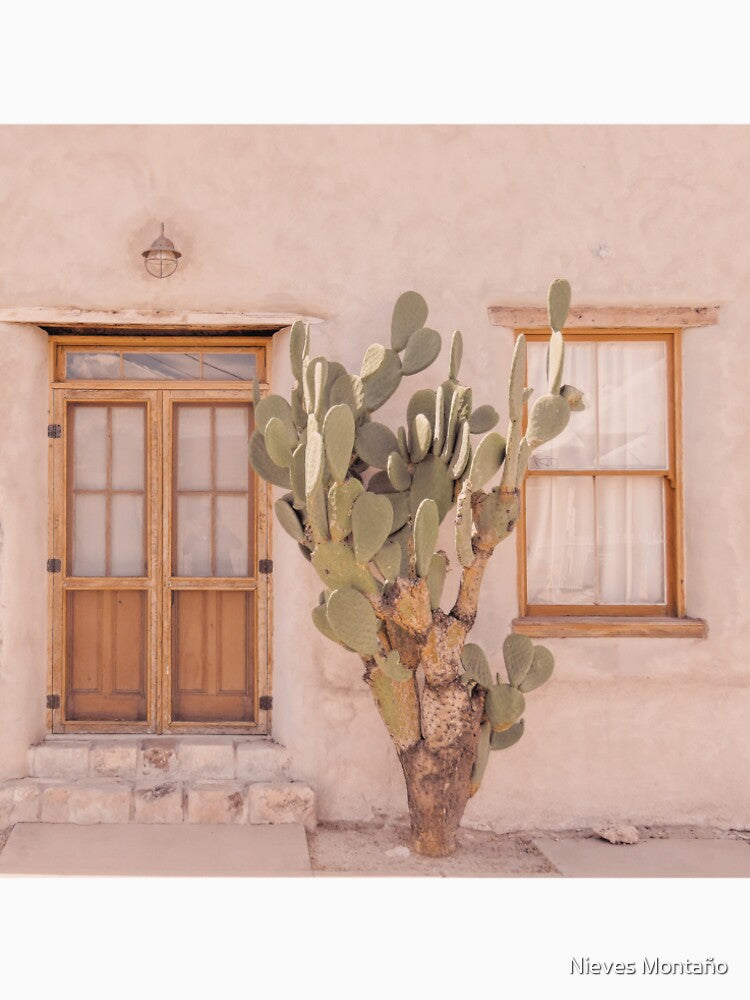 Tucson Cactus, Tan Cactus, Boho Cactus by Nieves Montaño