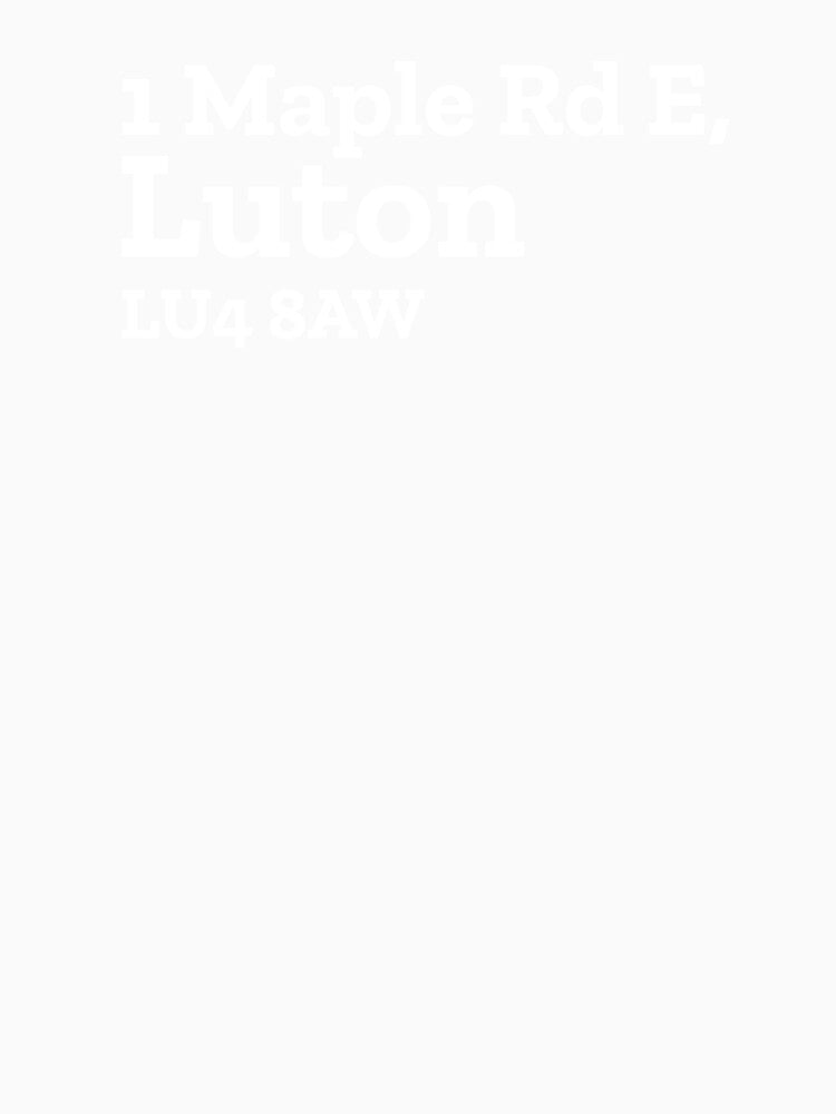 Luton Stadium Address by The Chuck Wagon