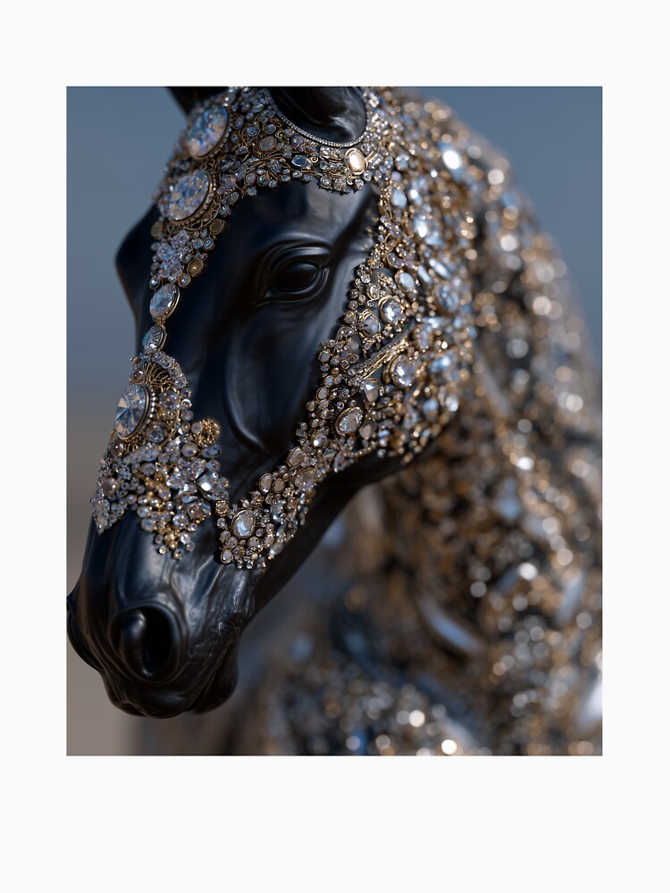 Horse in gems by VARYA JAMYL