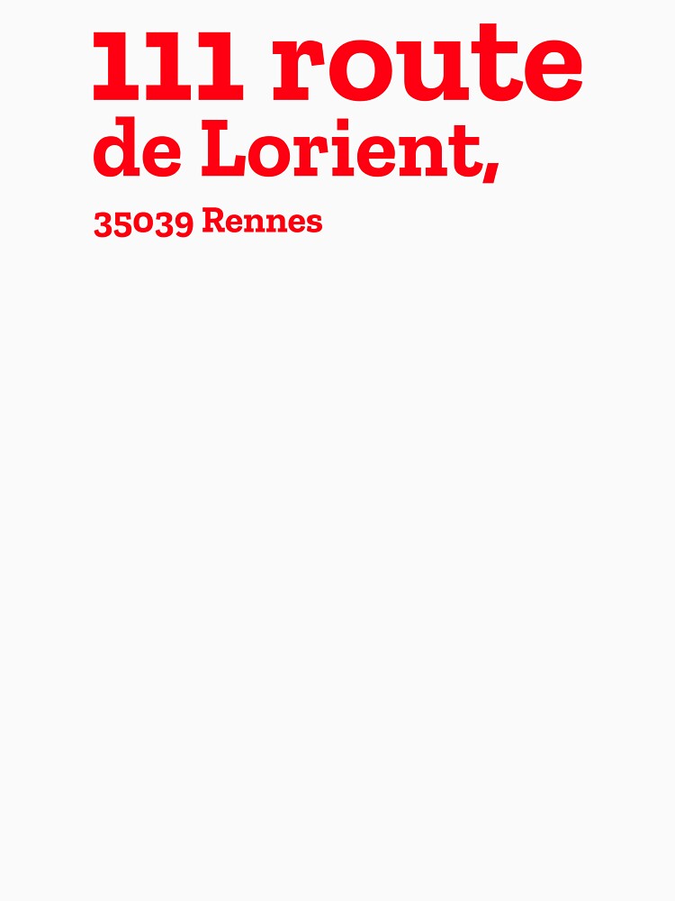 Rennes Stadium Address by The Chuck Wagon