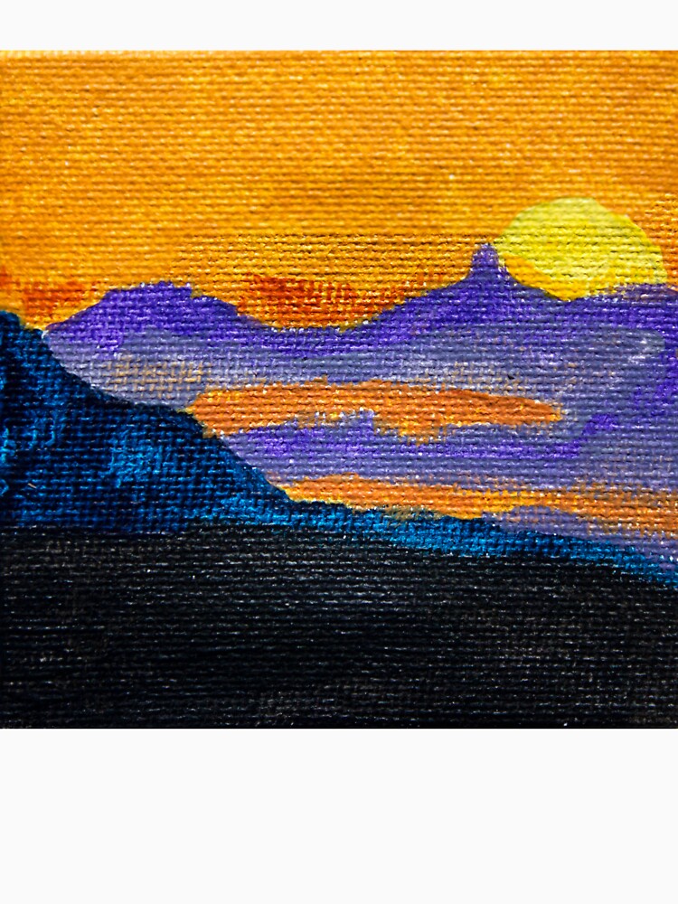 High Desert Sunset by lanettesart