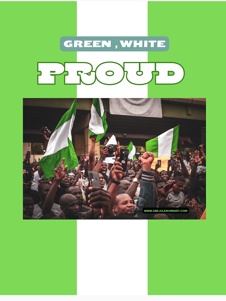 Green, White Proud by gbejule-ikomi
