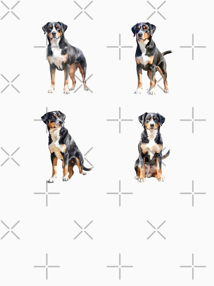 Cute Entlebucher Mountain Dogs by TheAnimalZ00