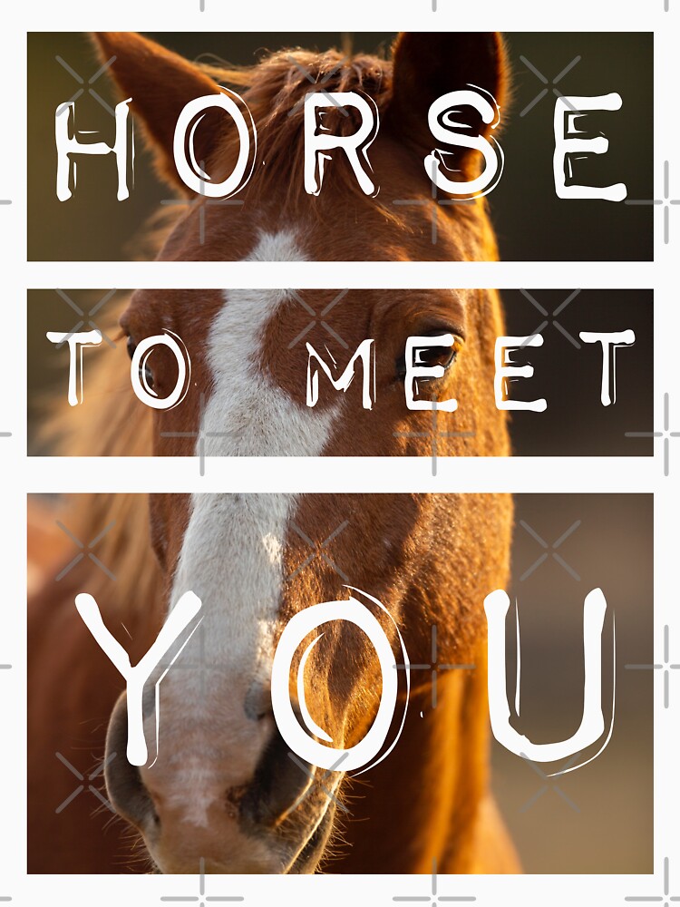 Horse to meet you by Forever-Design