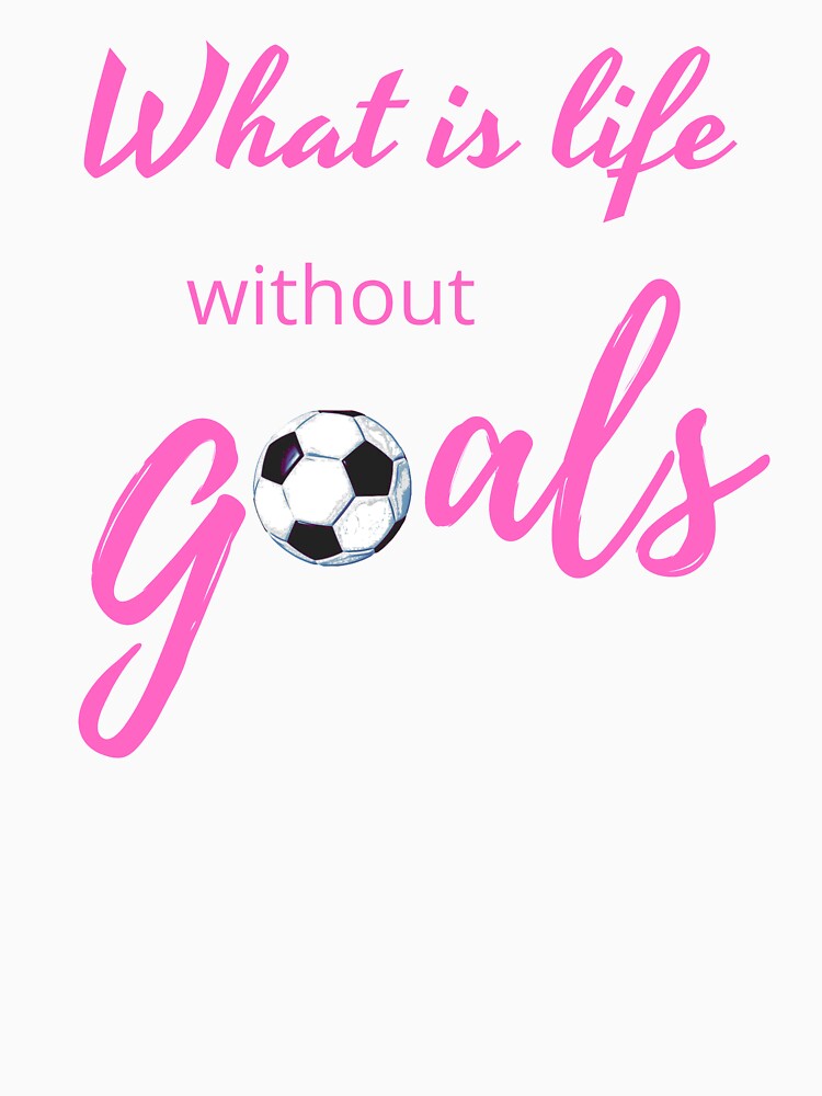 What Is Life Without Goals - Pink by ryanwfraser