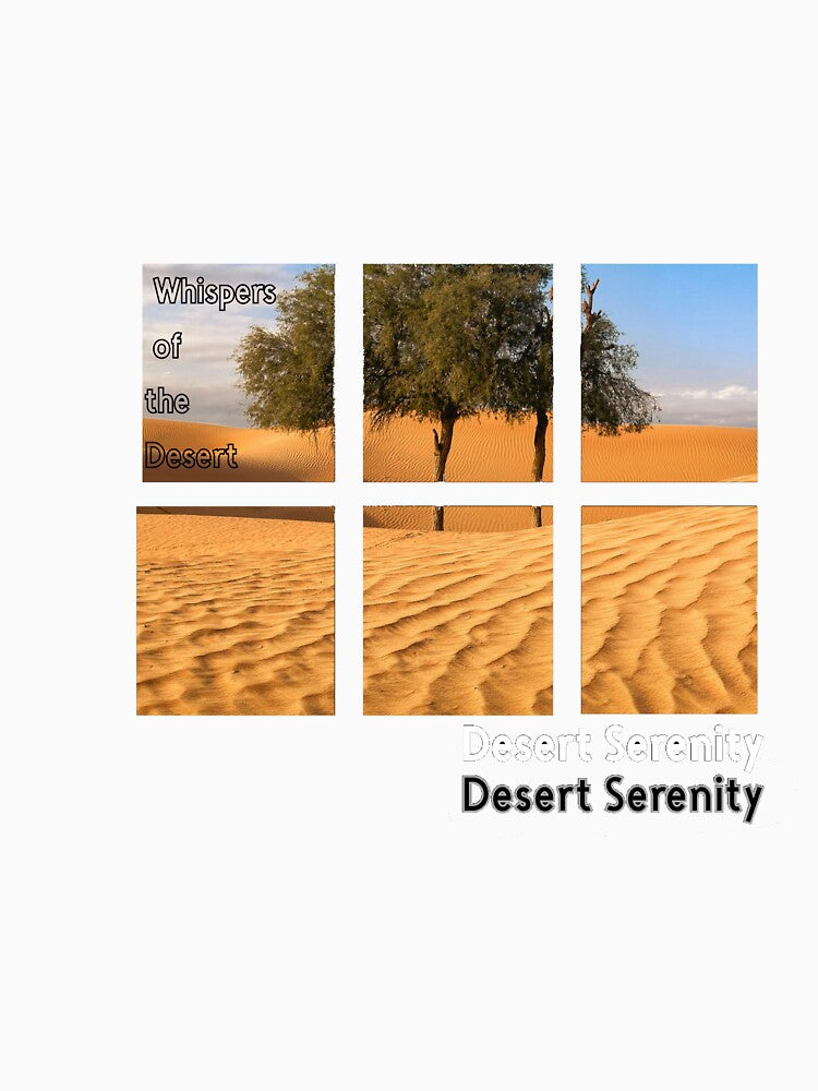 Whispers of the Desert – Minimalist Sand Dunes Art by Tik Logy