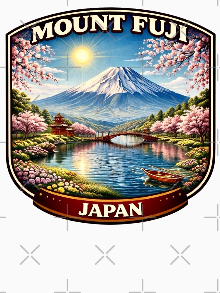 Mount Fuji, Japan by Myra365Art
