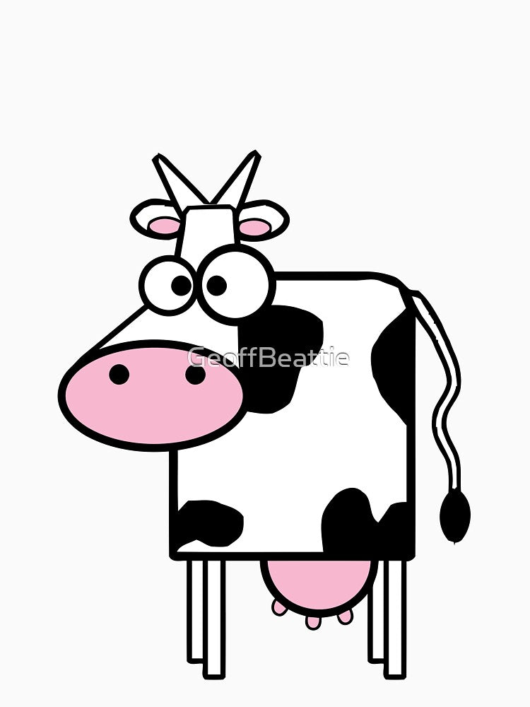 Cartoon smiley cow 06 by GeoffBeattie