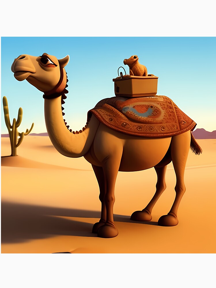 Camel's Quirky Desert Adventure by knofwkentak