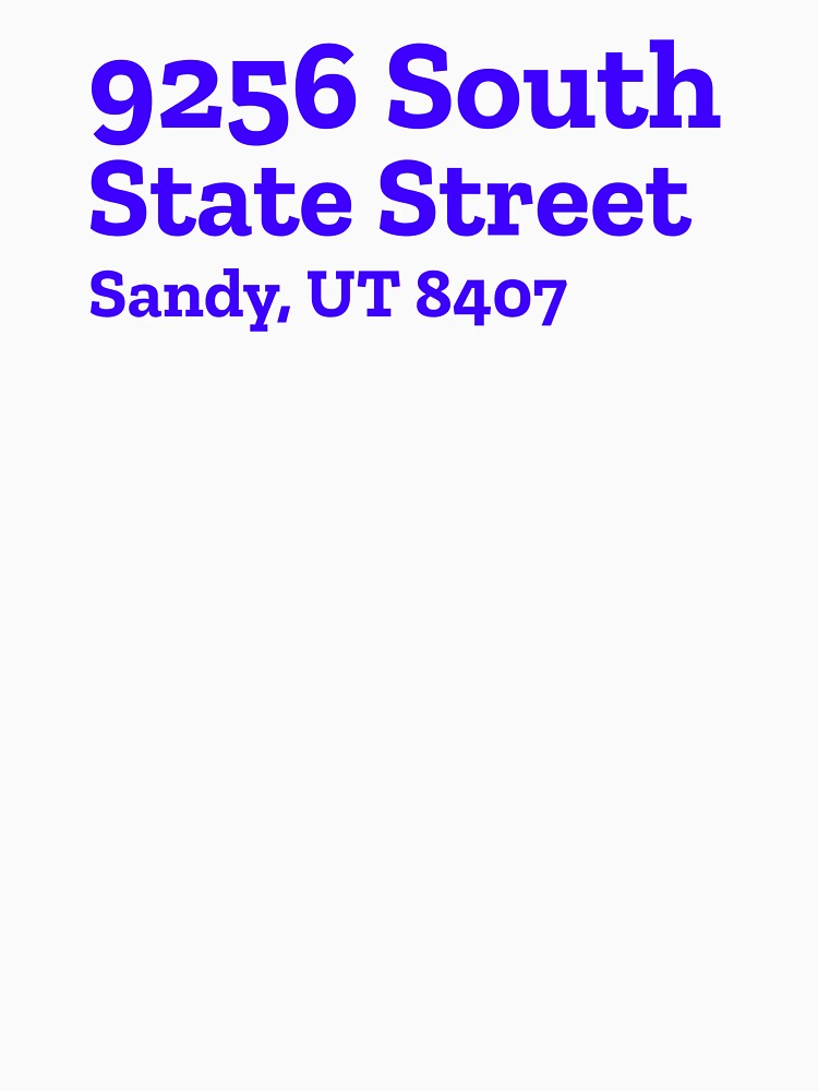 Salt Lake Stadium Address by The Chuck Wagon