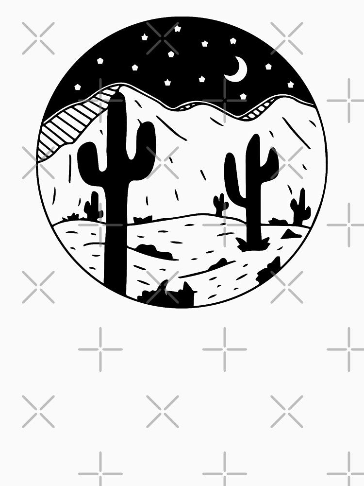 Desert Cosmic Mountain by ZimbomDesigner