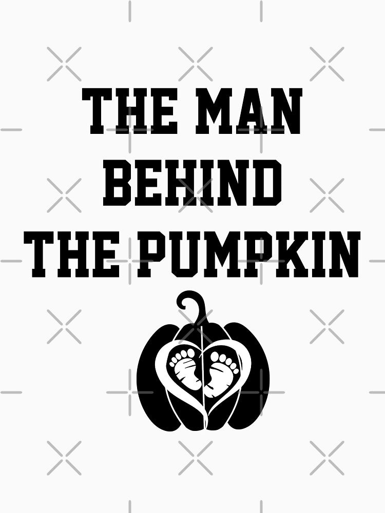 cute baby feet halloween fall Man Behind the Pumpkin funny sarcastic saying offended Meme Gift for Best Friend boyfriend girlfriend by joygift369