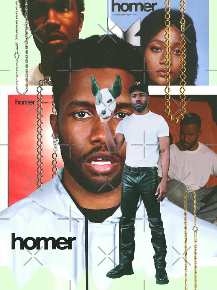 Frank Ocean Homer Collage by JoeMahoney