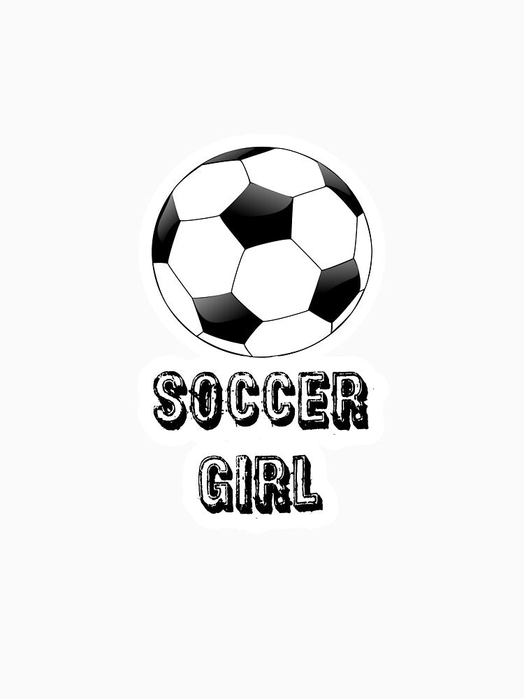 Sticker - Soccer Girl by StickersStore