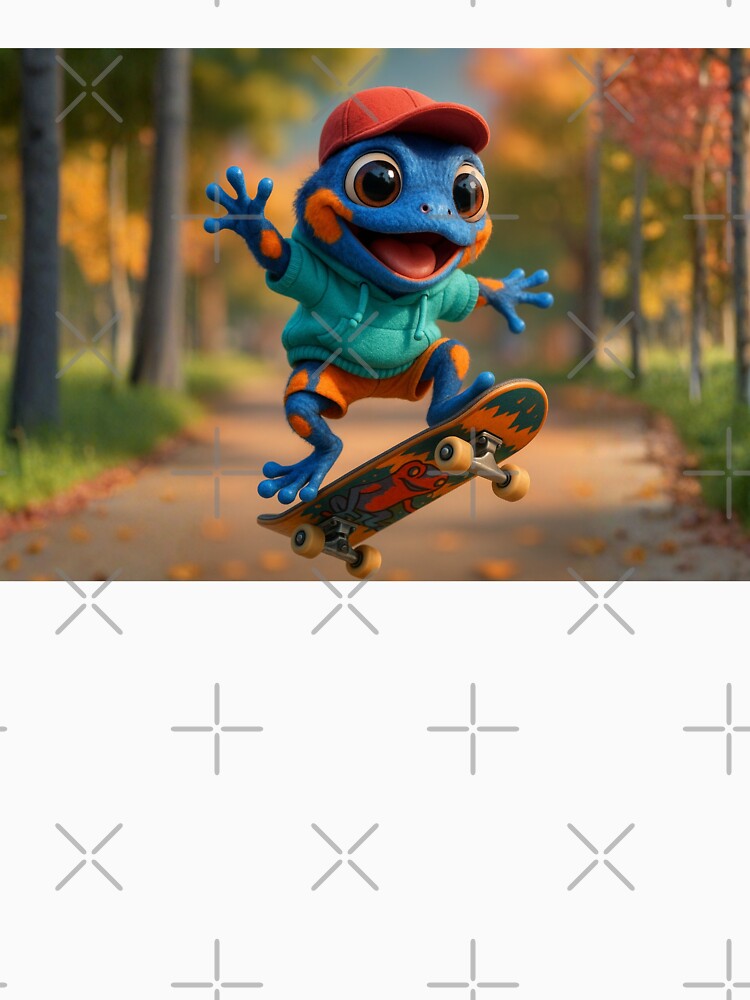 Skater Poison Dart Frog by Sillytoe