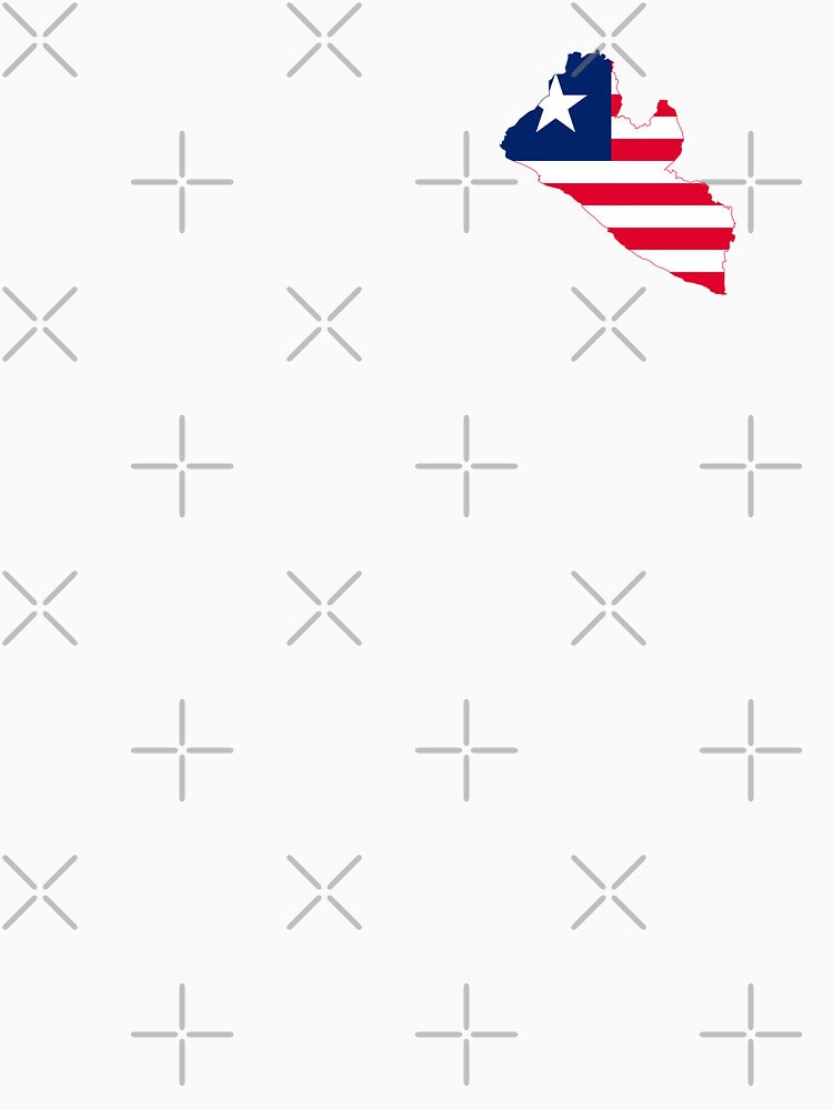 Flag Map of Liberia by DreamBrushy