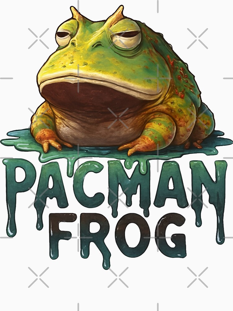 Pacman Frog by maximinano100k