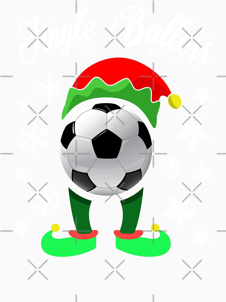 Jingle Ballers Christmas Soccer Football Elf by NUMAcreations