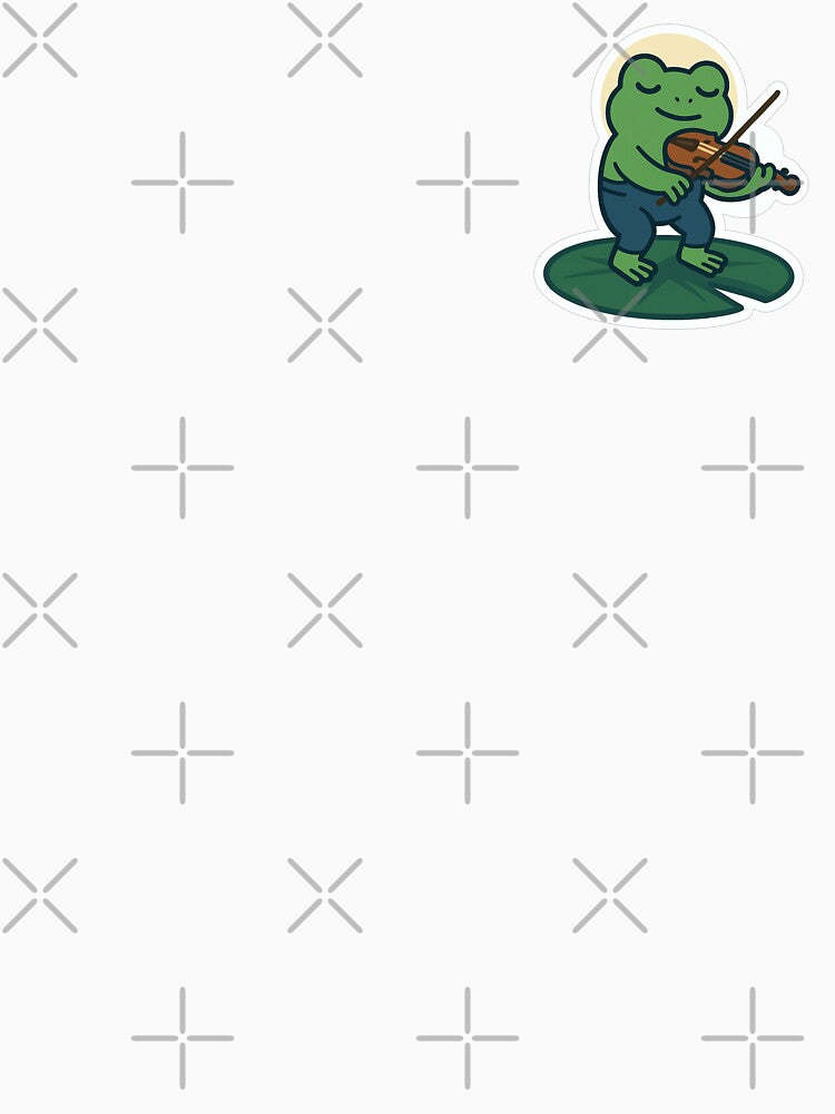 Violin Frog by hi-chew