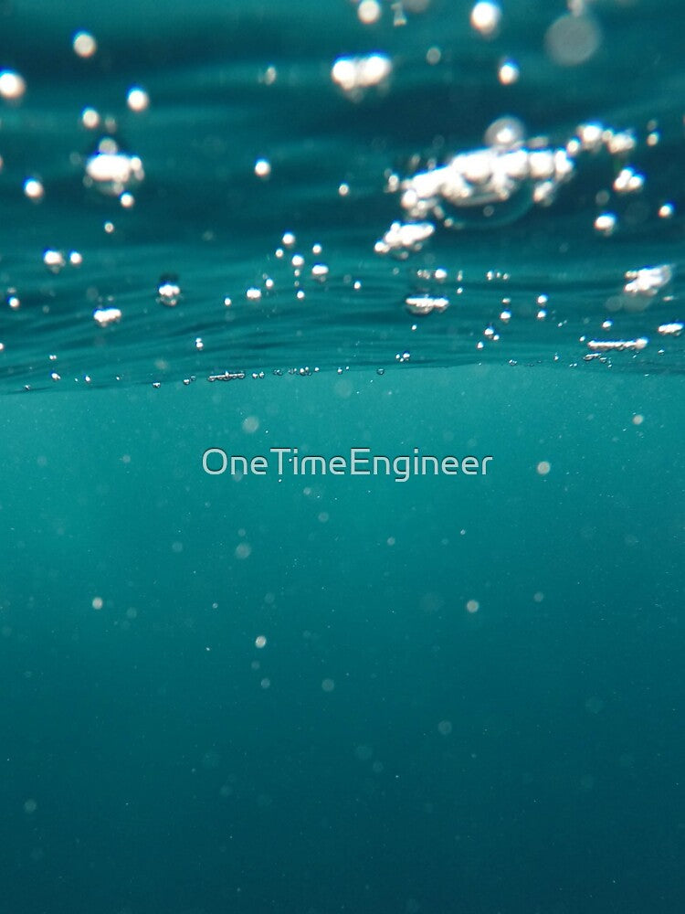 Ocean waves bathmat by OneTimeEngineer
