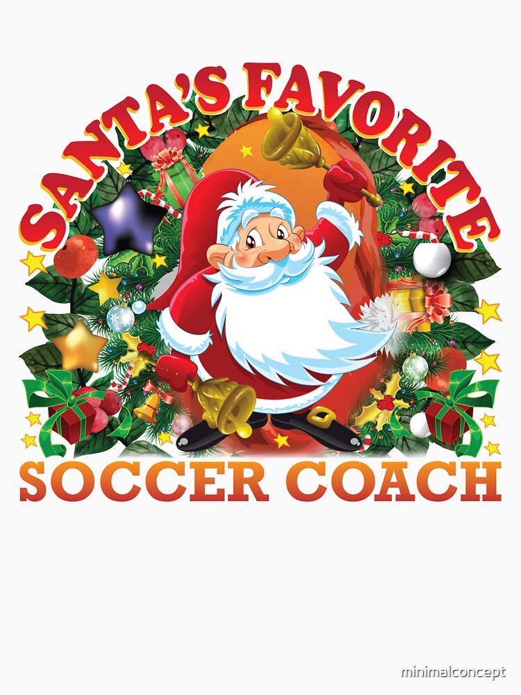 Santa's Favorite Soccer Coach by minimalconcept