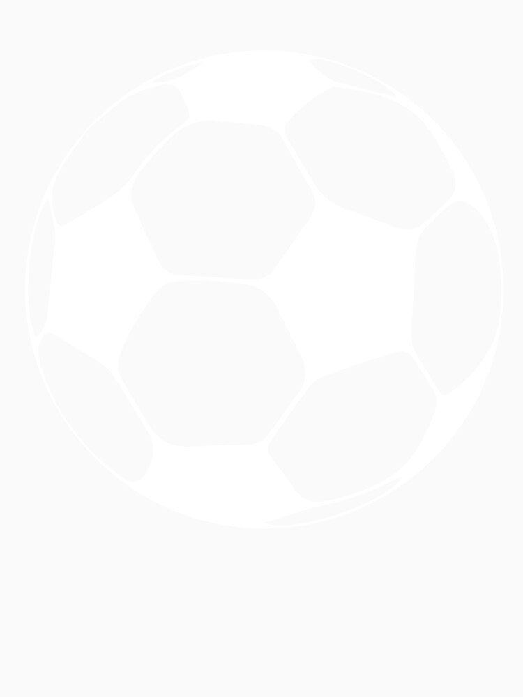 Awesome Soccer Ball White Basic Gift For Girls Women Soccer Lover Costume by sheamgjirij